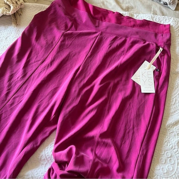 Athleta × Alicia‎ Keys Wide Leg Pants Hot Pink SIZE 3X - Picture 5 of 6